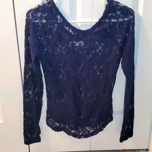 Hollister size S lace top